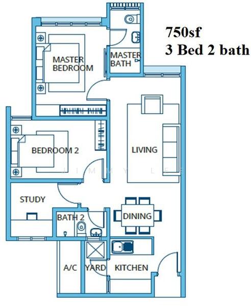 Service Residence for Rent in H2O Residences by Jimmy Lee - iProperty.com.my