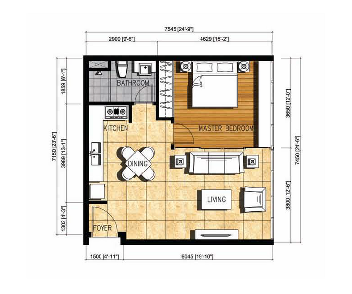Kediaman Servis untuk Dijual di PineTree Marina Resort oleh Lee Ding Ding - iProperty.com.my