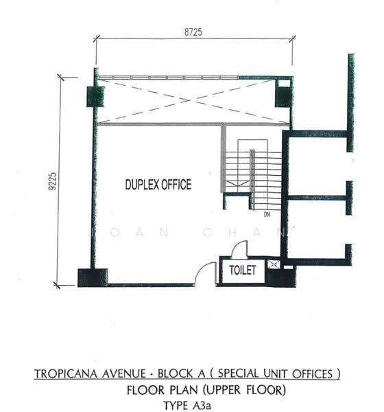 Shop / Office for Sale in Tropicana, Selangor by Joan Chan - Upper floor 843sf + 23sf - iProperty.com.my
