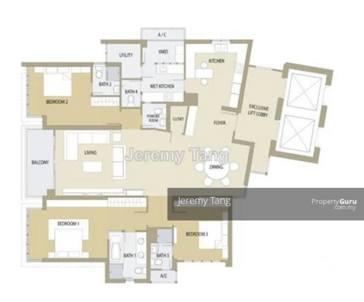 Kondominium untuk Dijual di Kiaramas Danai oleh Jeremy Tang - iProperty.com.my