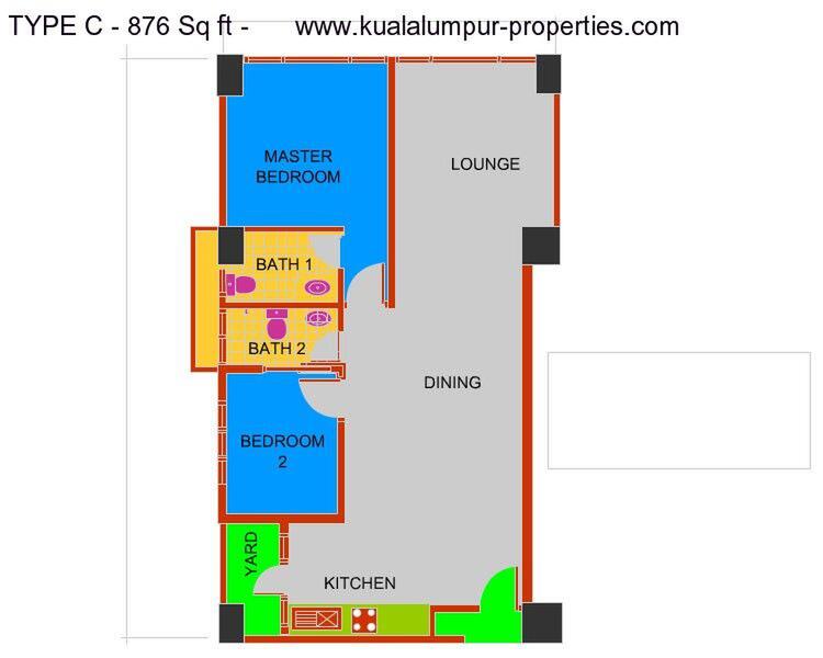Kediaman Servis untuk Disewa di Crest Residence oleh Daryl Yong - iProperty.com.my