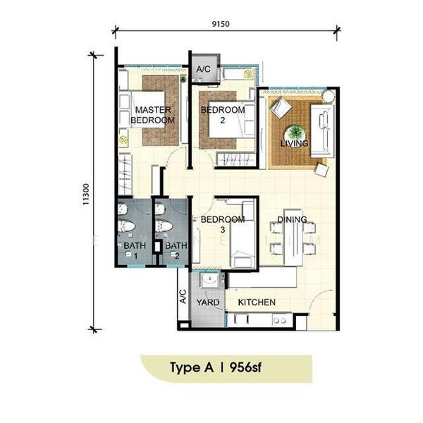 Service Residence for Rent in Savanna Executive Suite @ Southville City by Elynne Lim - iProperty.com.my
