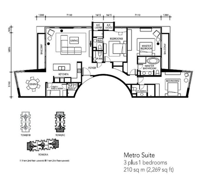 Service Residence for Rent in St Mary Residences by Ferlim Ching - iProperty.com.my