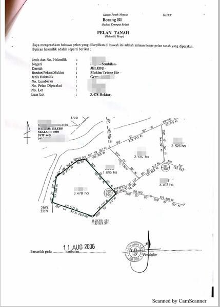 Agricultural Land for Sale in Simpang Durian, Negeri Sembilan by Kenny Tee - iProperty.com.my