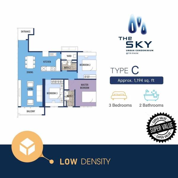 Kondominium untuk Dijual di The Sky @ Tripark oleh Raycent Lim - iProperty.com.my