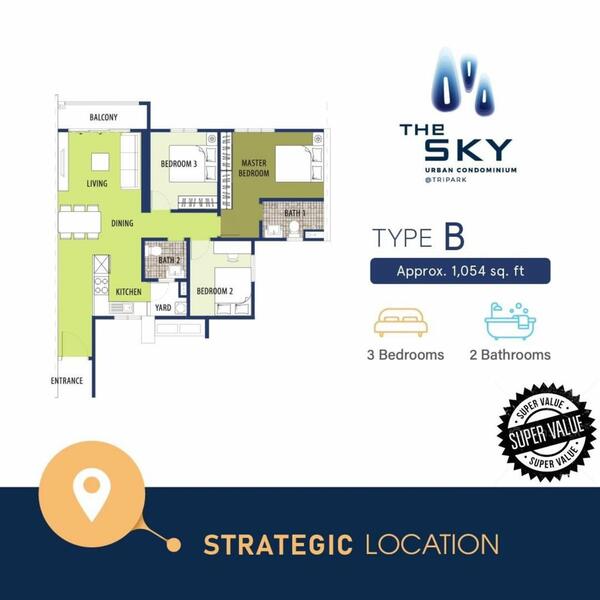 Kondominium untuk Dijual di The Sky @ Tripark oleh Raycent Lim - iProperty.com.my