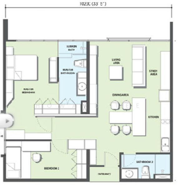 Service Residence for Rent in Verve Suites by Howard Tee - iProperty.com.my