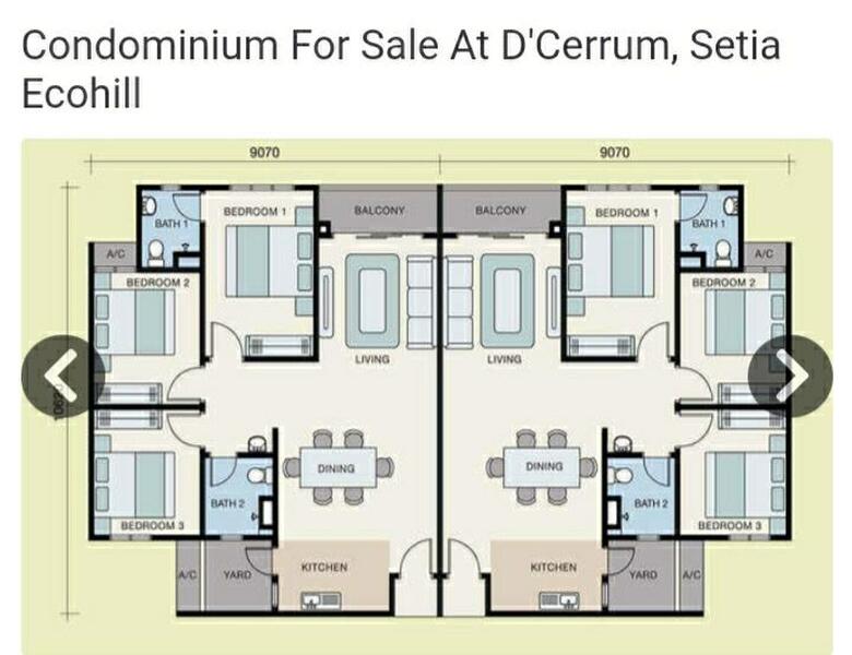 Pangsapuri untuk Dijual di D'Cerrum Apartment oleh Lawrence Tian - iProperty.com.my