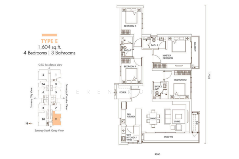 Condominium for Rent in Sunway GeoLake Residences by Heren Kong - iProperty.com.my
