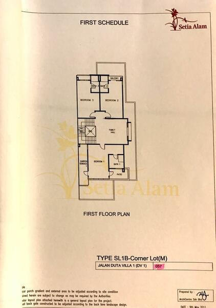 3-storey Terraced House for Sale in Duta Villa, Setia Alam by Wan Timun - iProperty.com.my