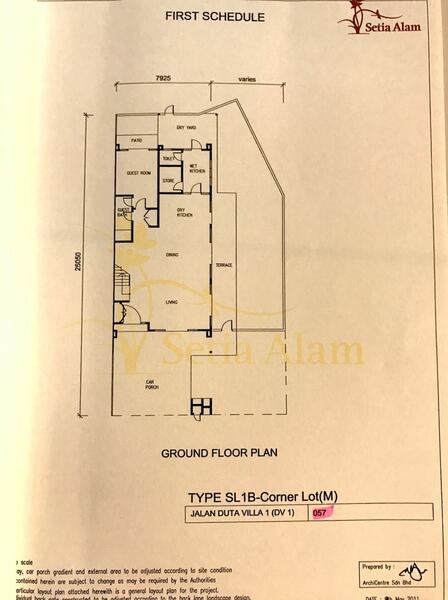 3-storey Terraced House for Sale in Duta Villa, Setia Alam by Wan Timun - iProperty.com.my
