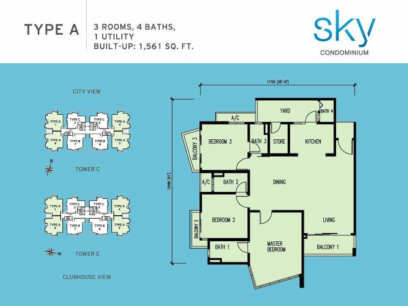 Kondominium untuk Dijual di Sky Condominium (Skyz Residence) oleh Jolin Choi - iProperty.com.my