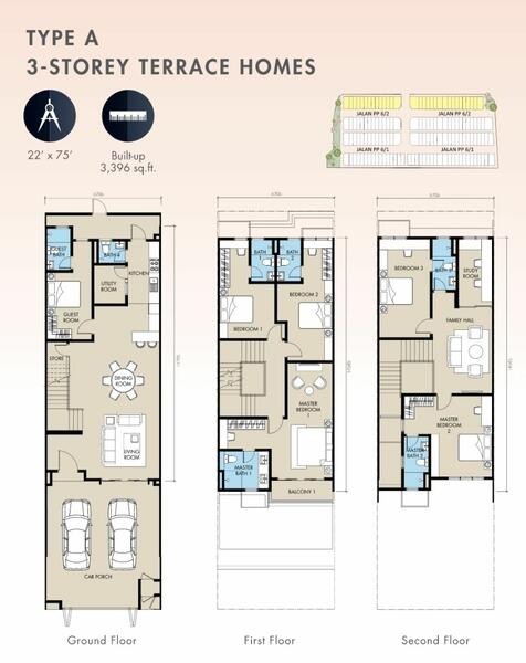 3-storey Terraced House for Sale in Topaz Putra Prima Puchong, Puchong by Serene Siew - iProperty.com.my