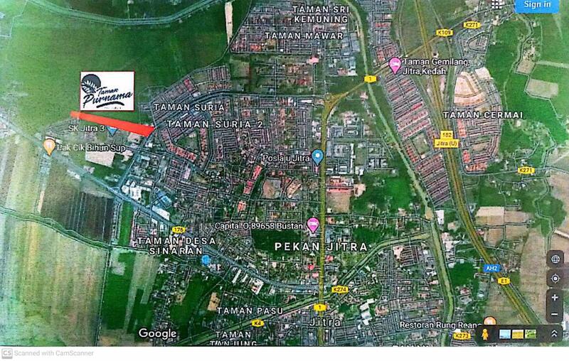 Rumah Berkembar untuk Dijual di Taman Purnama, Jitra oleh Shafina - iProperty.com.my