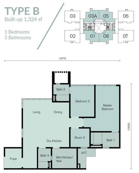 Kondominium untuk Dijual di PAR 3 oleh Eugene So - iProperty.com.my