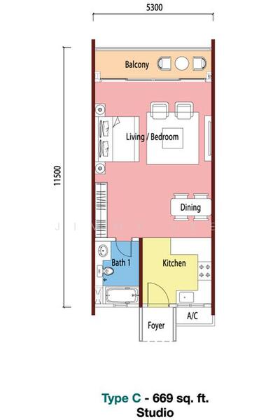 Service Residence for Rent in Oasis Serviced Suites @ Oasis Ara Damansara by Jimmy Lee - iProperty.com.my