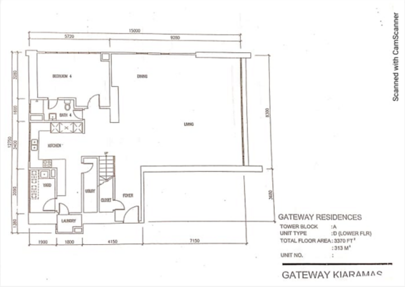 Kediaman Servis untuk Dijual di Gateway Kiaramas Residences oleh Gabriel Yap - iProperty.com.my