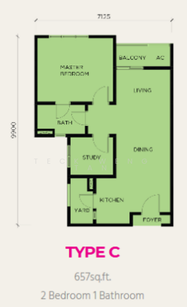 Service Residence for Rent in The Amber Residence @ TwentyFive.7 by Teck Weng Tan - iProperty.com.my