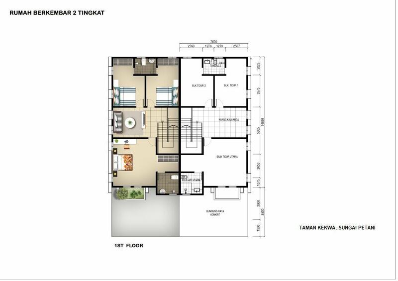 Semi-Detached House for Sale in Taman Kekwa, Sungai Petani by Shafina - iProperty.com.my