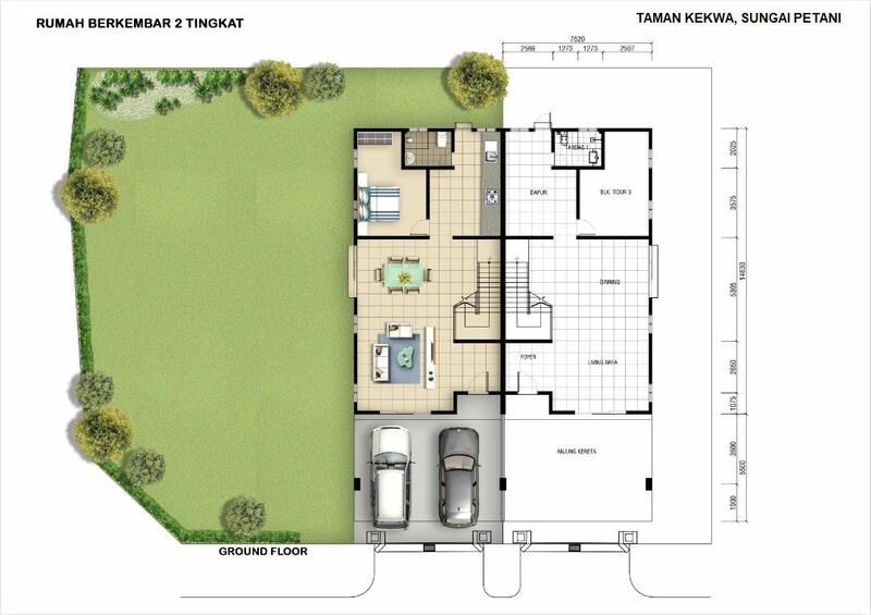 Semi-Detached House for Sale in Taman Kekwa, Sungai Petani by Shafina - iProperty.com.my