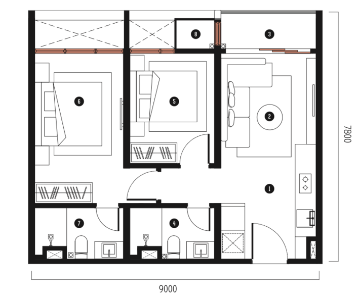 Service Residence for Rent in Millerz Square Serviced Residence by Pauline Chow - iProperty.com.my