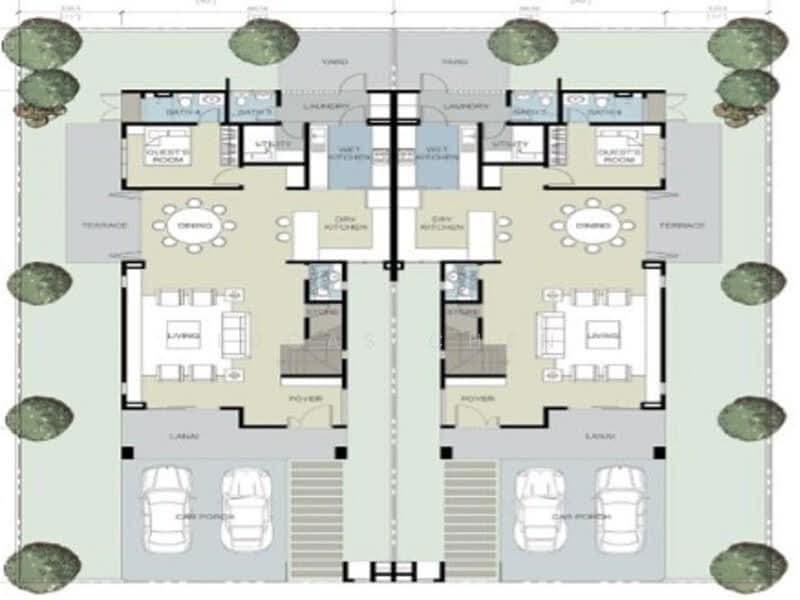 Rumah Berkembar untuk Dijual di Botani The Gulf Lapangan Perdana, Ipoh oleh Lucas Chen - iProperty.com.my