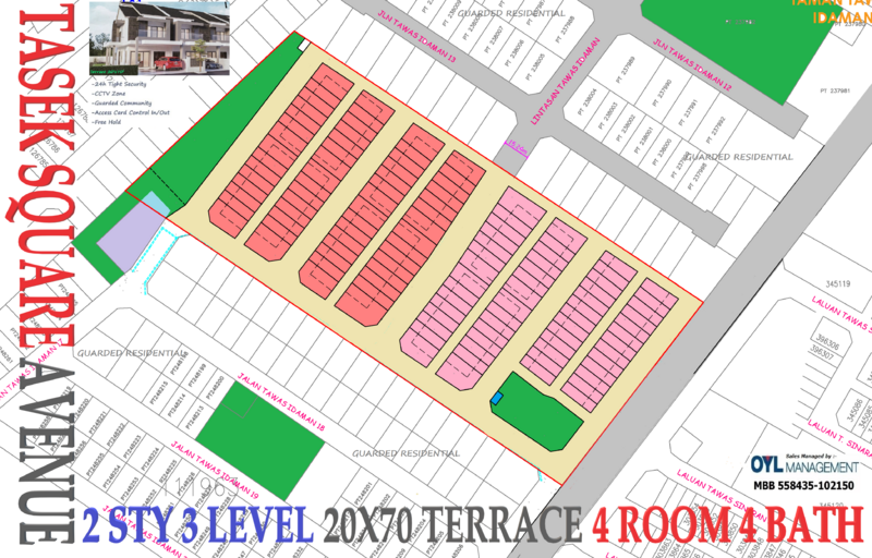 Rumah Teres 2.5-Tingkat untuk Dijual di Bandar Baru Tasek, Ipoh oleh Eva Yen - iProperty.com.my