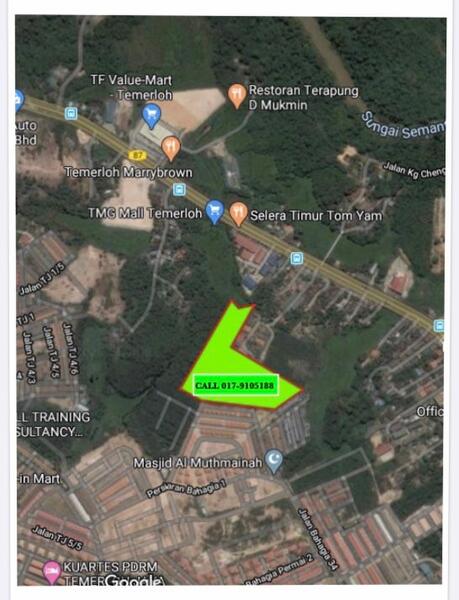 Residential Land for Sale in Temerloh Banglo Land Taman Bahagia Pahang, Temerloh by Estee Chong - iProperty.com.my