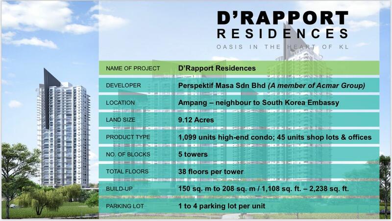 Kondominium untuk Dijual di Capella Embassy (D'Rapport Residences) oleh Vincent Theo - iProperty.com.my