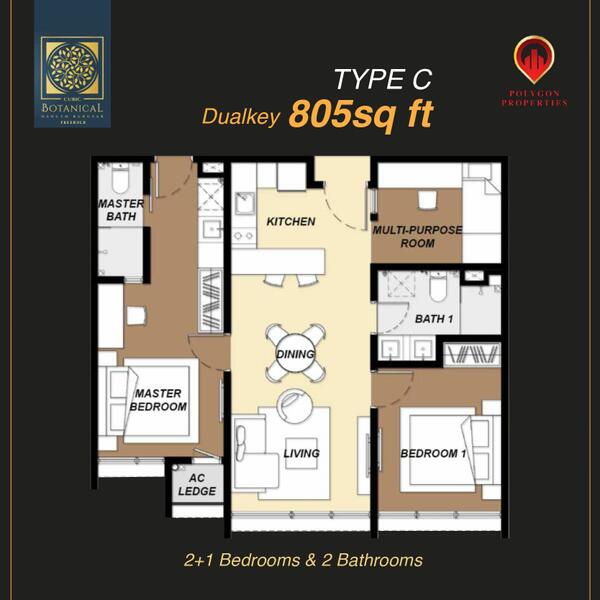 Kediaman Servis untuk Dijual di Cubic Botanical oleh Joycelin Yap - iProperty.com.my