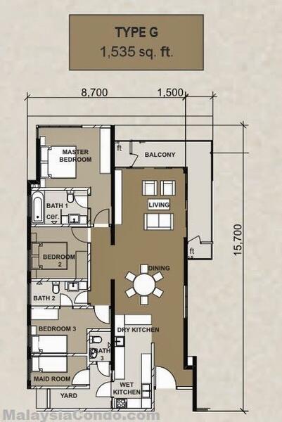 Kondominium untuk Dijual di Le Yuan Residence oleh Elsis Liew - iProperty.com.my