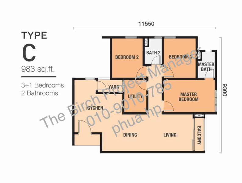 Service Residence for Sale in The Birch by Phua HP - iProperty.com.my
