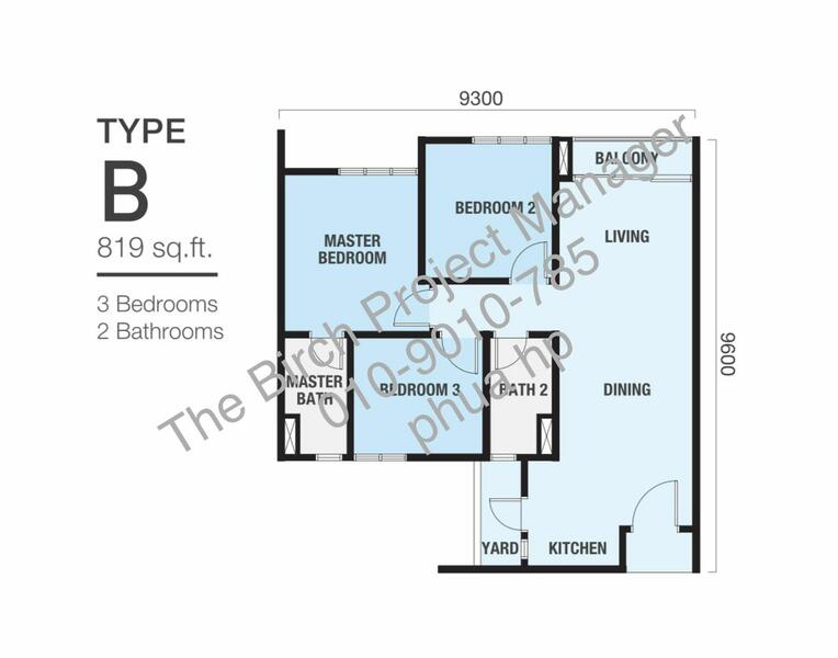 Service Residence for Sale in The Birch by Phua HP - iProperty.com.my