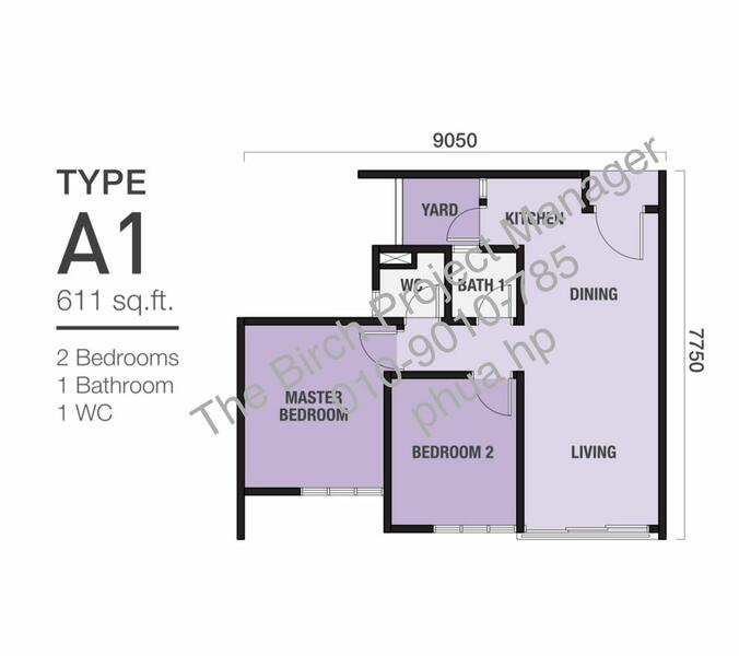 Service Residence for Sale in The Birch by Phua HP - iProperty.com.my
