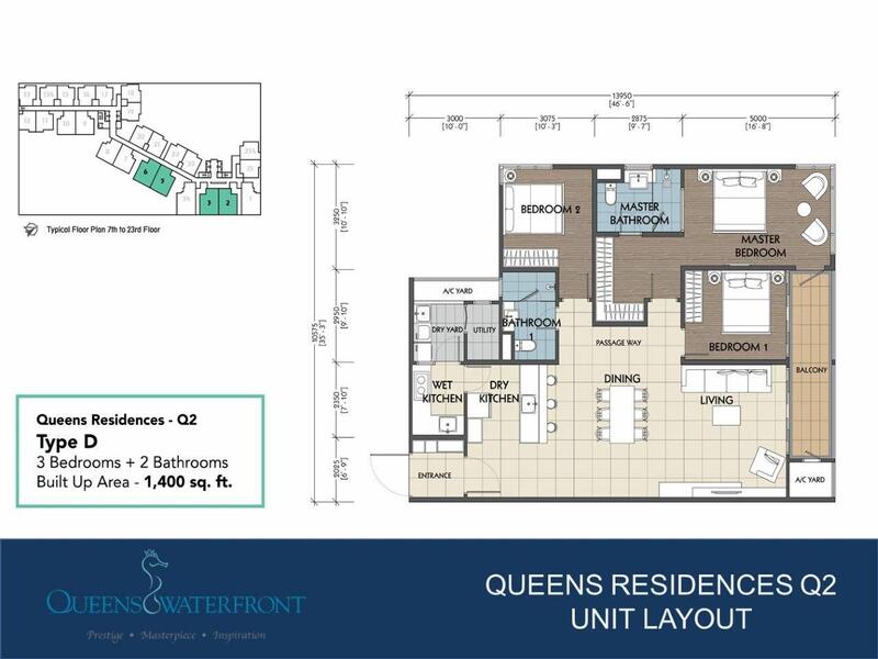 Condominium for Sale in Queens Residences Q1 @ Queens Waterfront by Lau Yong Sern - iProperty.com.my