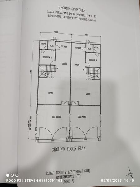 2.5-storey Terraced House for Sale in Taman Permatang Pasir Perdana, Alai by Steven Lim - iProperty.com.my