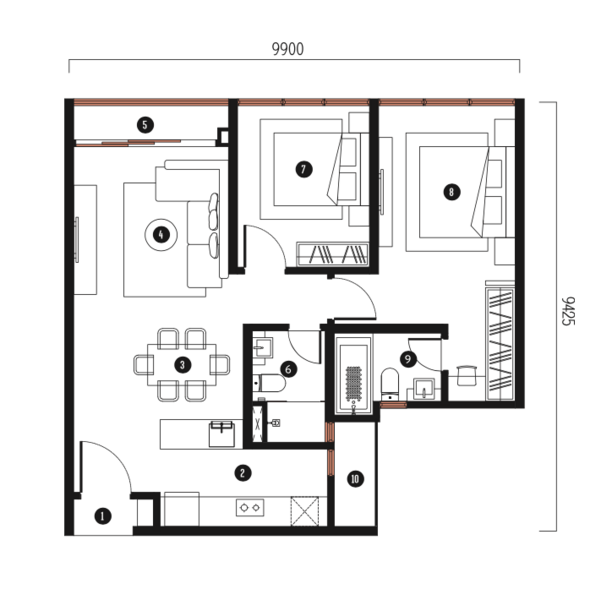Service Residence for Rent in Millerz Square Serviced Residence by Pauline Chow - iProperty.com.my