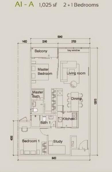 Kediaman Servis untuk Dijual di The Leafz @ Dedaun oleh Ken Lye - iProperty.com.my