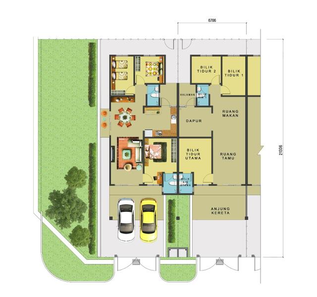 1-storey Terraced House for Sale in Ayer Keroh, Ayer Keroh by Mary Low - iProperty.com.my