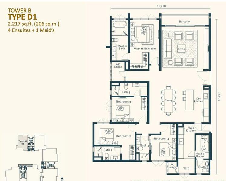 Service Residence for Sale in Tropicana The Residences by Neou WP - iProperty.com.my