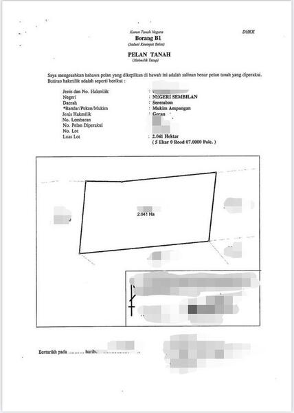 Agricultural Land for Sale in Ampangan, Seremban by Kenny Tee - iProperty.com.my