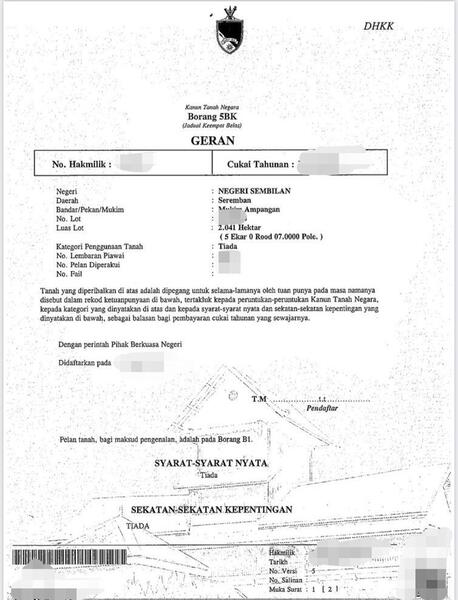 Agricultural Land for Sale in Ampangan, Seremban by Kenny Tee - iProperty.com.my