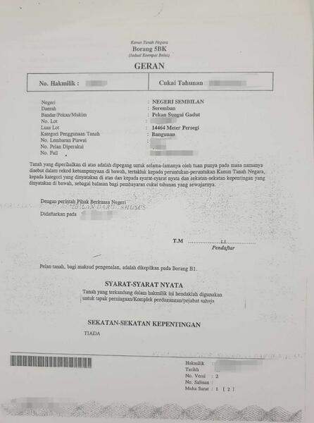 Tanah Komersial untuk Dijual di Sungai Gadut, Senawang oleh Kenny Tee - iProperty.com.my