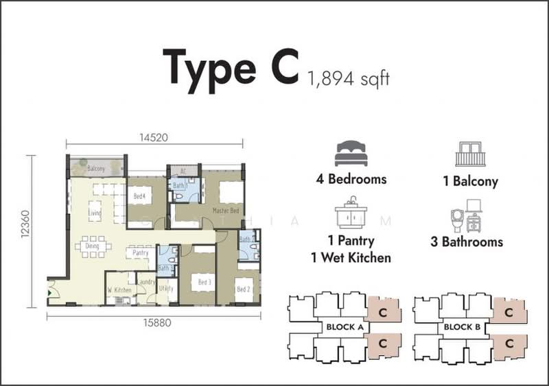 Condominium for Sale in Oakland by Cynthia Lim - iProperty.com.my
