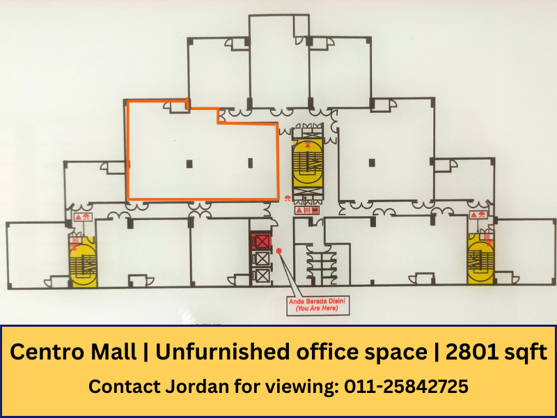 Pejabat untuk Dijual di Centro Office, Klang Centro Mall, Klang oleh Jordan Tan - iProperty.com.my