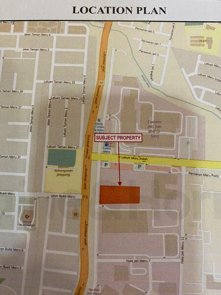 Tanah Perindustrian untuk Disewa di Jelapang, Ipoh oleh Ck Yuen - iProperty.com.my