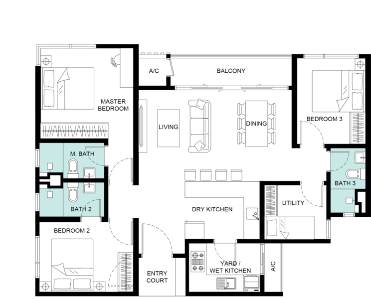 Kediaman Servis untuk Dijual di The Vesta Residences oleh Ryan Teo - iProperty.com.my