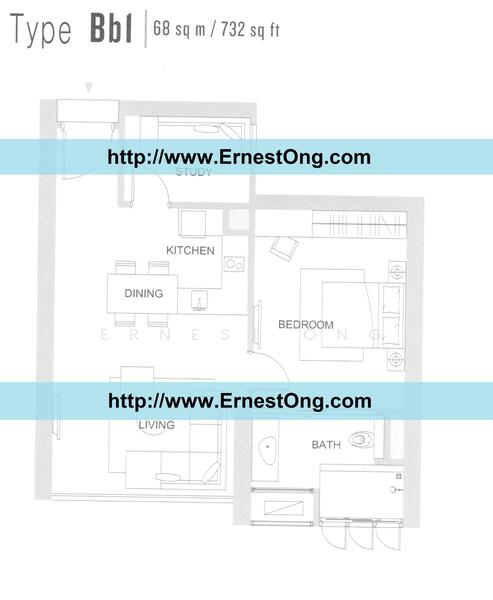 Kediaman Servis untuk Dijual di Vogue Suites One oleh Ernest Ong - iProperty.com.my