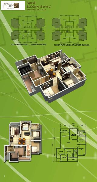 Condominium for Sale in Park 51 Residency by Wei Jian - iProperty.com.my