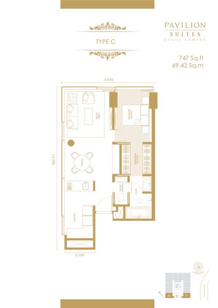 Service Residence for Sale in Pavilion Suites by Sue - iProperty.com.my